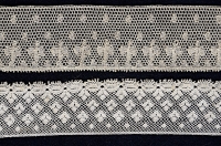 2. Two narrow lace trims