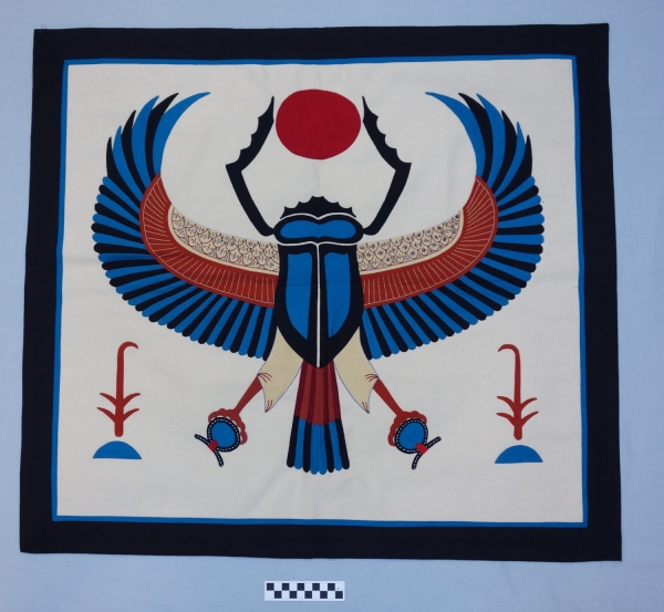 Appliqu&eacute; panel from the Street of the Tentmakers, Cairo, Egypt, 2013.