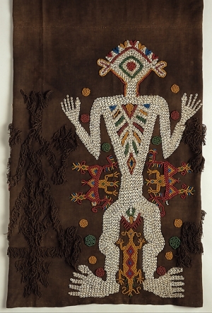 Ceremonial beadwork skirt from Sumba, East Nusa Tenggara, Indonesia. Early 20th century.