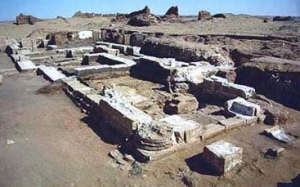 Site of ancient Kellis, Egypt.