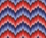 Example of a pattern for Florentine work