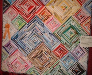 Modern example of string quilting.