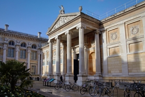 The Ashmolean Museum, Oxford, England.