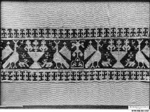 Example of Azemmour embroidery, Morocco, 18th century.