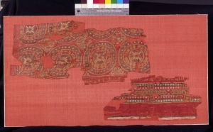 Fragments of the Marwan tiraz, 7th-8th centuries AD