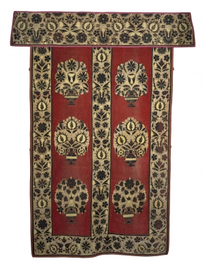 Wall hanging, for the bed of Mary Queen of Scots at Loch Leven Castle.