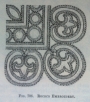 Drawing of Rococo (cut-) work motifs.