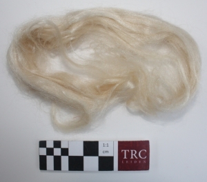 Unspun floss silk.