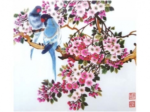 Example of Shu embroidery.