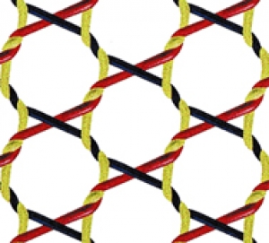 Schematic drawing of bobbinet.