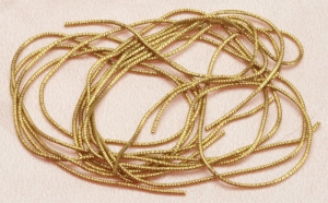 Examle of crimped embroidery purl.