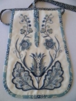Example of Deerfield embroidery.