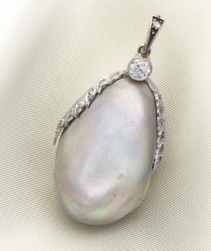 Baroque pearl.