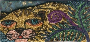 Modern example of punch needle embroidery.