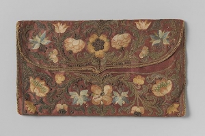 Letter pouch of Cornelis Calkoen, Dutch ambassador to Constantinople, made in 1727.