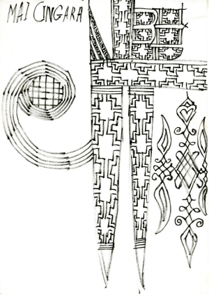 Design drawing from Kano, Nigeria, c. 2010.
