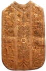 Chasuble made from straw. Bohemia, late 17th century.