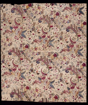 Dress fabric, Gujarat, western India, c. 1710.