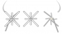 Schematic drawing of a long and short square eyelet