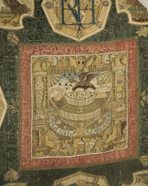 The Shrewsbury Hanging, now at Oxburgh Hall, late 16th century.