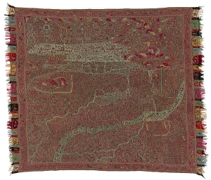 The Godfrey shawl, late 19th century, India.