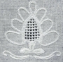 Example of Hvids&oslash;m embroidery.