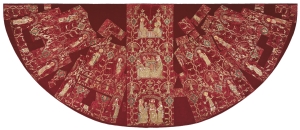 The Vic cope, c. 1350-1375, worked in opus anglicanum, in its current composition completed at the Abegg Stiftung, Switzerland, in 2008.