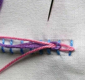 The chequered chain band.