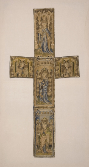 Orphry cross from Germany, early 15th century.