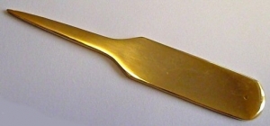 Mellor, used for goldwork embroidery.