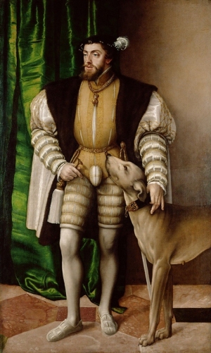 Charles V, by Jakob Seisenegger (1505-1567), c. 1532.