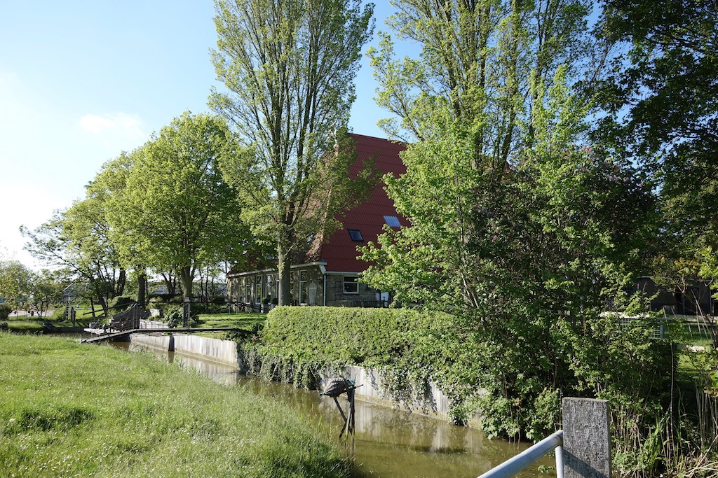 The farmhouse of the Scheepsma family in Schettens, built in 1856, when Akke was about 17 years old. Photograph by Gillian Vogelsang, 29 May 2021.