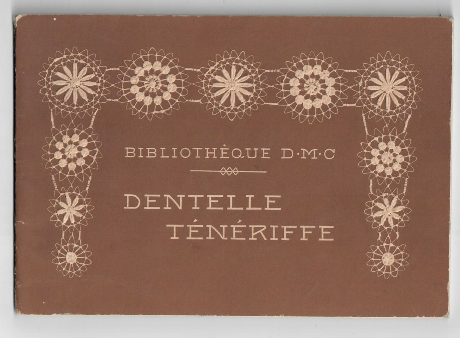 Booklet with designs for Tenerife lace, published by DMC, early 20th century (TRC 2020.0393).