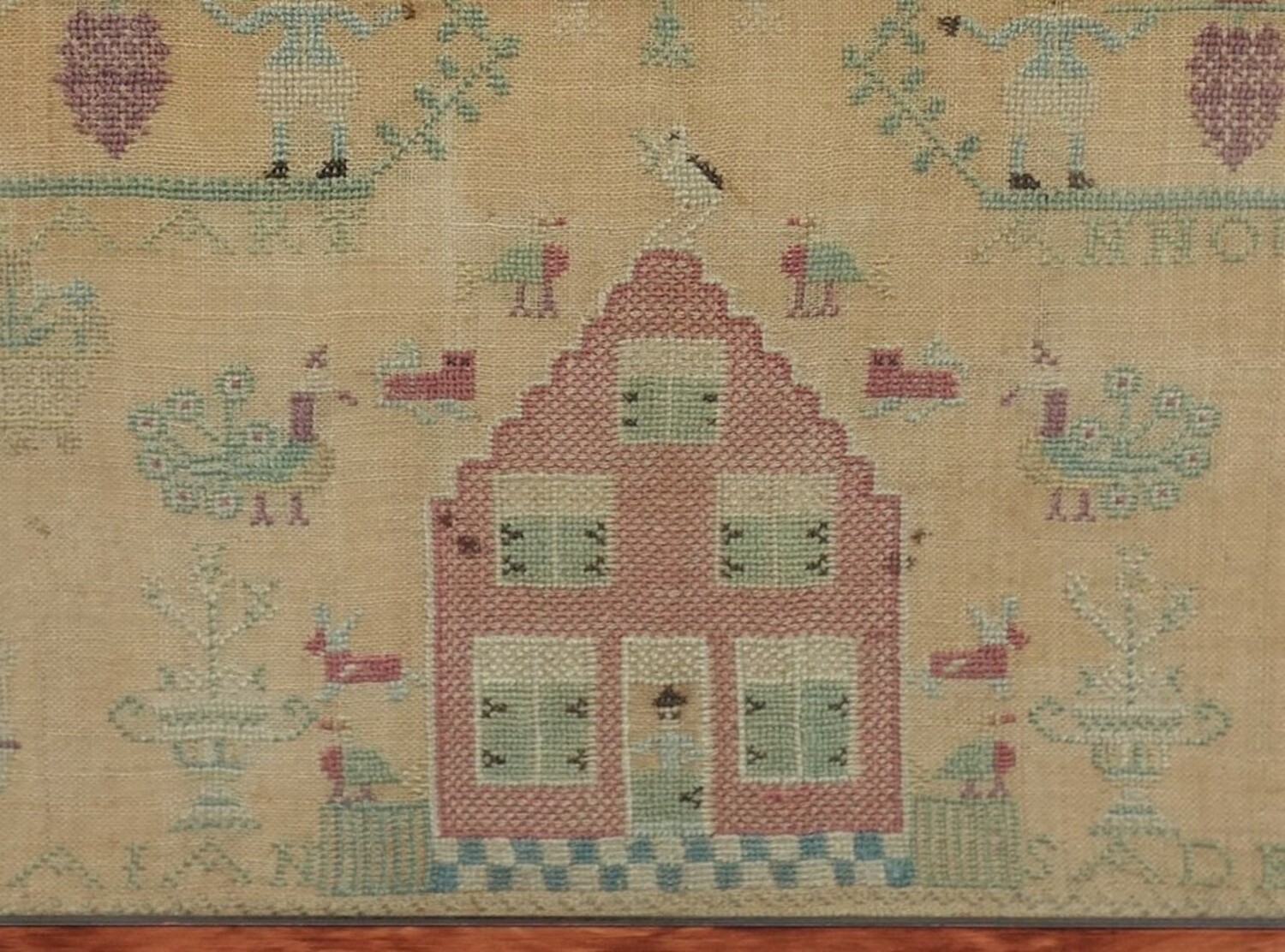 Detail of sampler TRC 2020.3683.