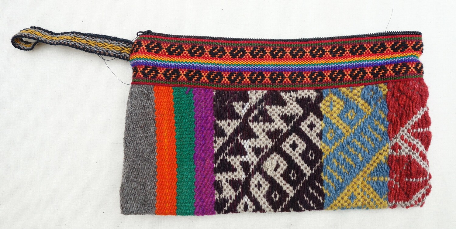 Small bag with woven designs from Peru, c. 2020 (TRC 2021.2073).