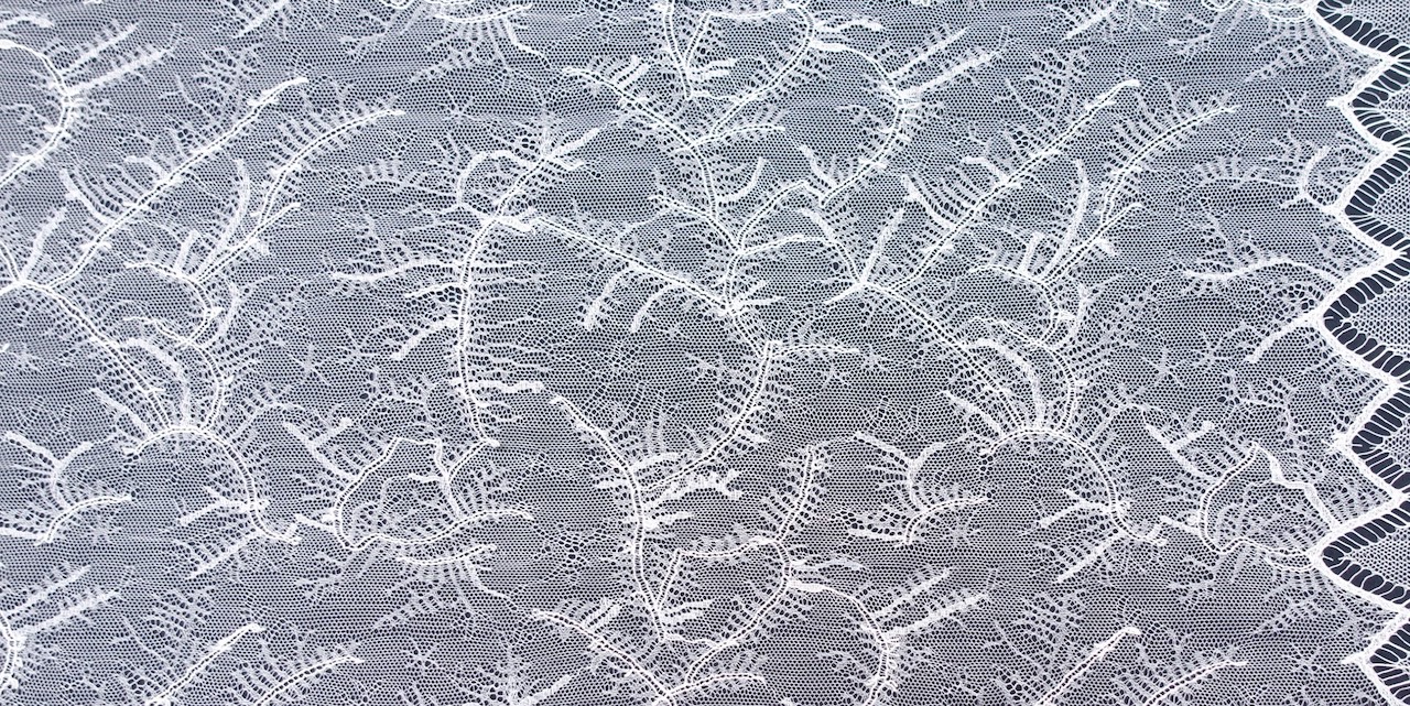 Sample of the 'Tears & Lace' design, Darquer & Méry, Calais, France  (TRC 2022.0003a).