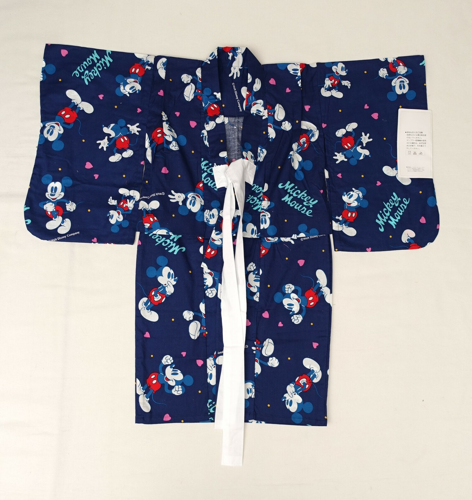 Japanese kimono with Mickey Mouse prints, 2021 (TRC 2022.0229).
