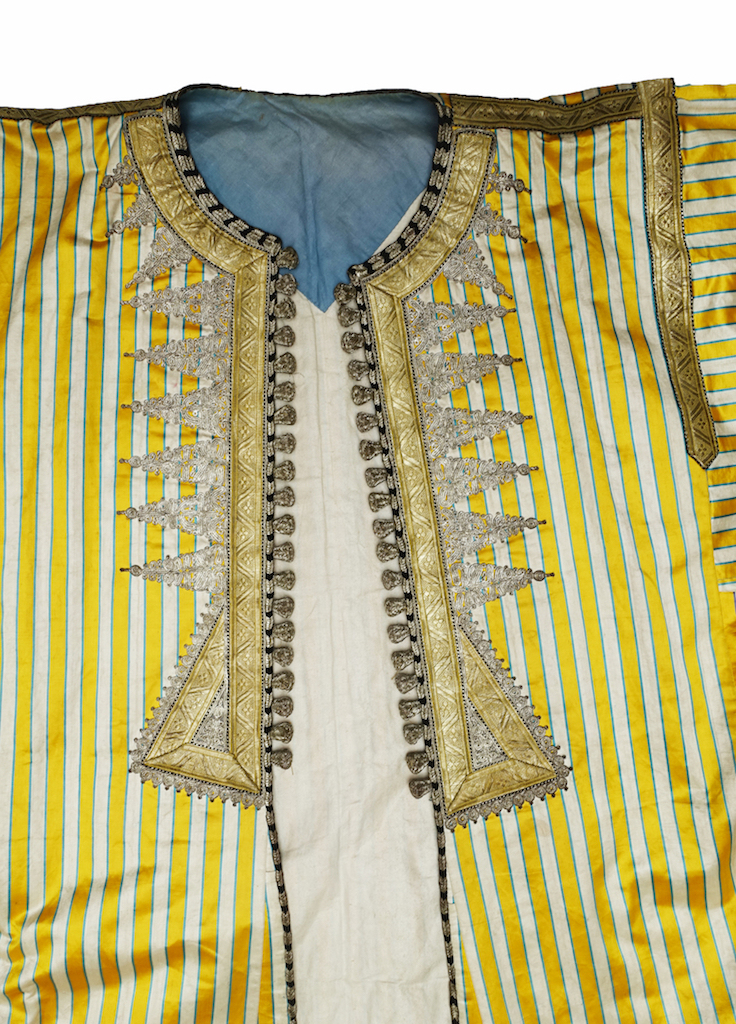 Detail of kaftan, TRC 2023.0531.