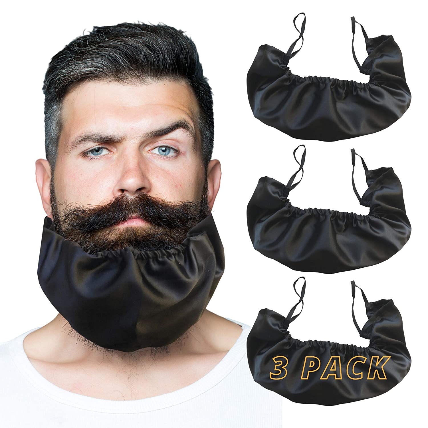 Advertisement for beard bags. South Korea.