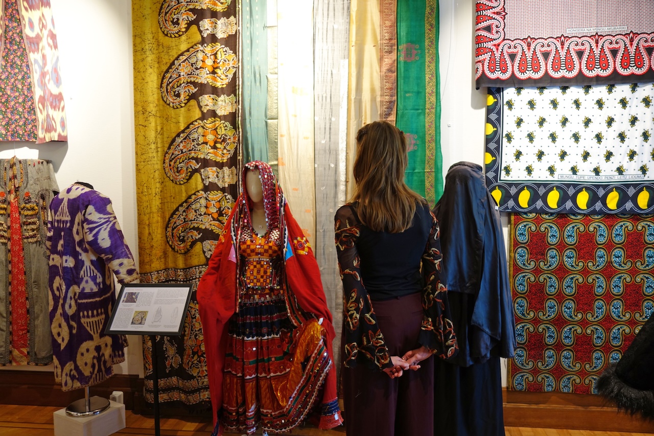Paisley exhibition at the TRC. Photograph by the author.