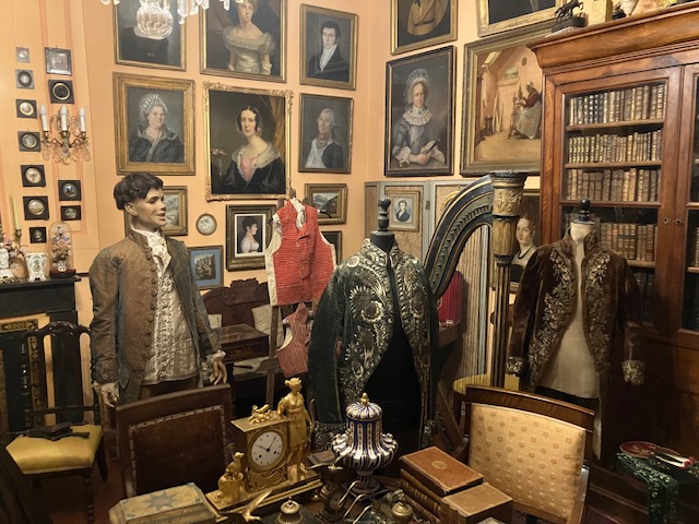 Costumes of the late 18th century. The Costume Museum, Avallon. Photograph: Willem Vogelsang
