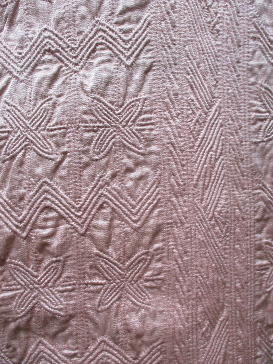 Detail of quilted kaftan from Turkey, TRC 2026.0841.