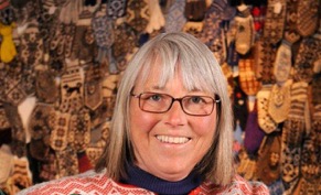 Photograph of Annemro Sundbø, winner of the Sørlandets litteraturpris for 2020.