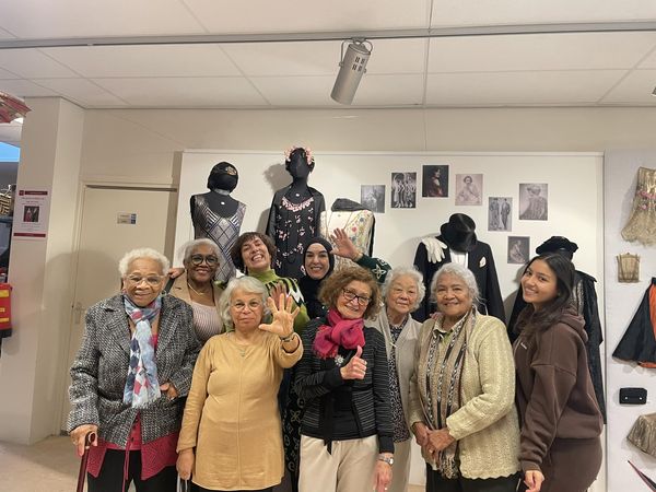 Visit by group of women from the Morschwijk, Leiden, to the TRC, Monday 27 November 2023. Photograph by Maria Linkogle.