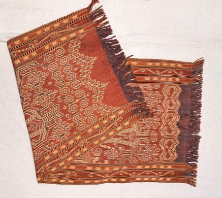 Fig. 3. Woven cloth from the Iban Dayaks, Kalimantan. 