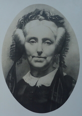 Wilhelmina de Witt Hamer, younger sister of Maria Cornelia de Witt Hamer  (1808-1987).