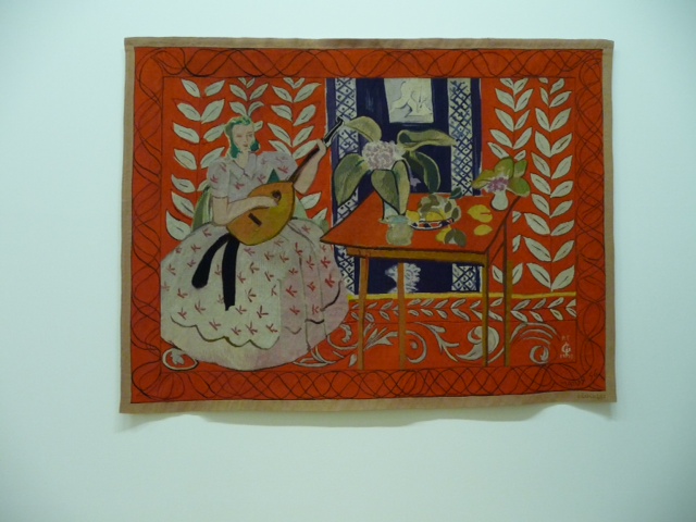 Henri Matisse, La femme au luth (1949-1950)