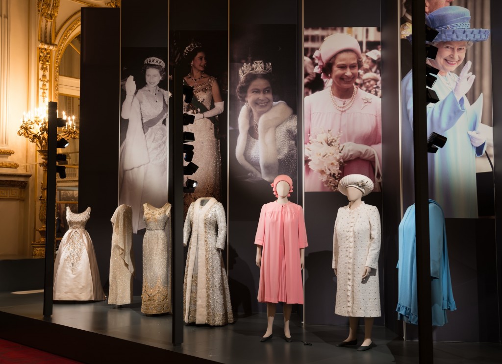 Fashioning a Reign: 90 Years of Style from the Queen's Wardrobe. Buckingham Palace, April 2016 -January 2017.