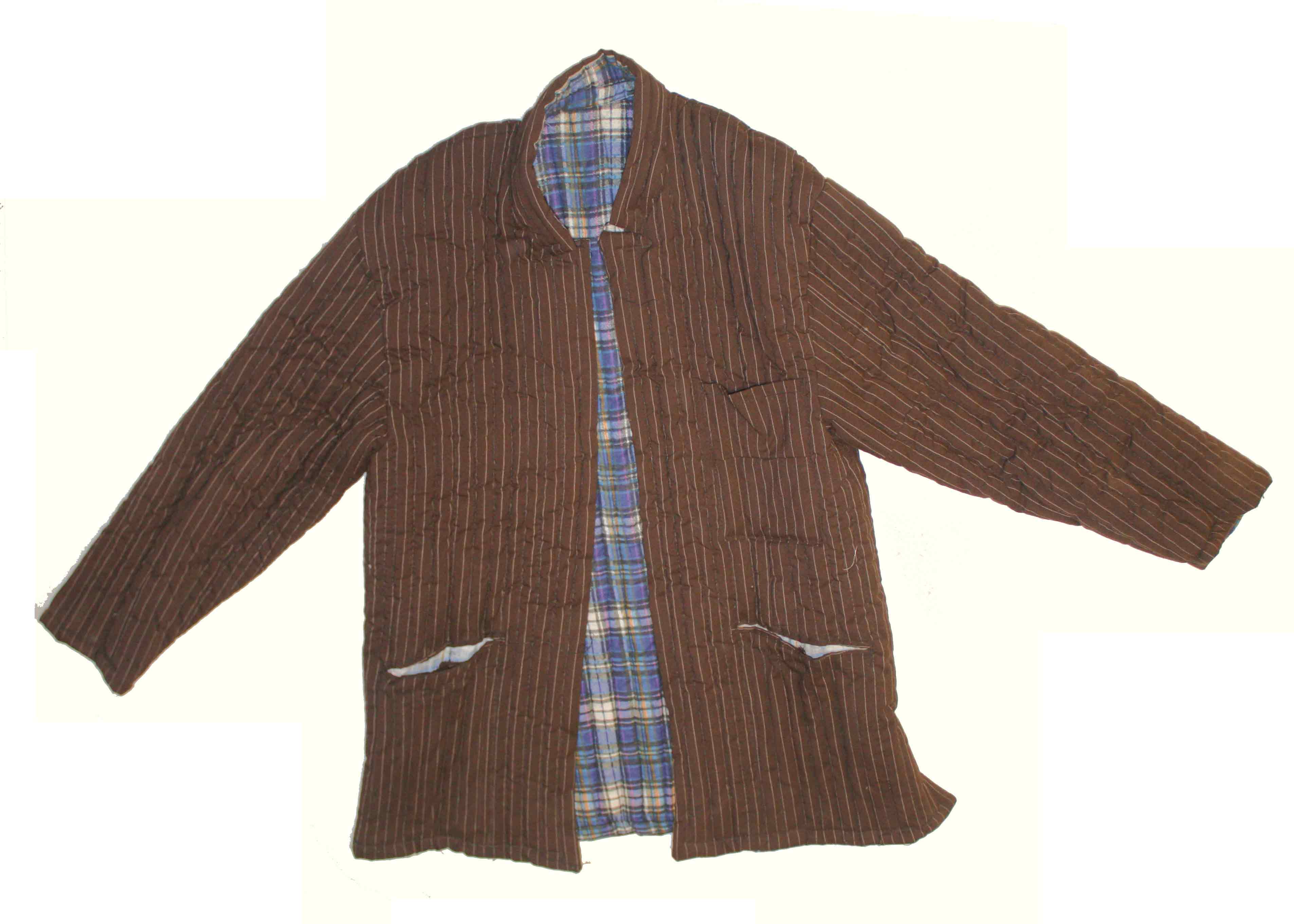 Padded Buzkashi coat, North Afghanistan. TRC Collection