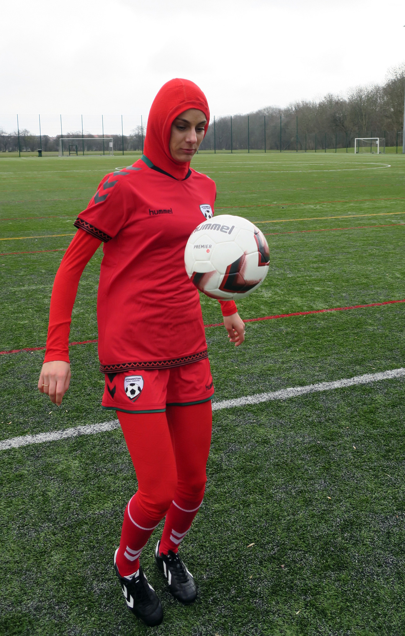 New outfit for Afghan national women's soccer team